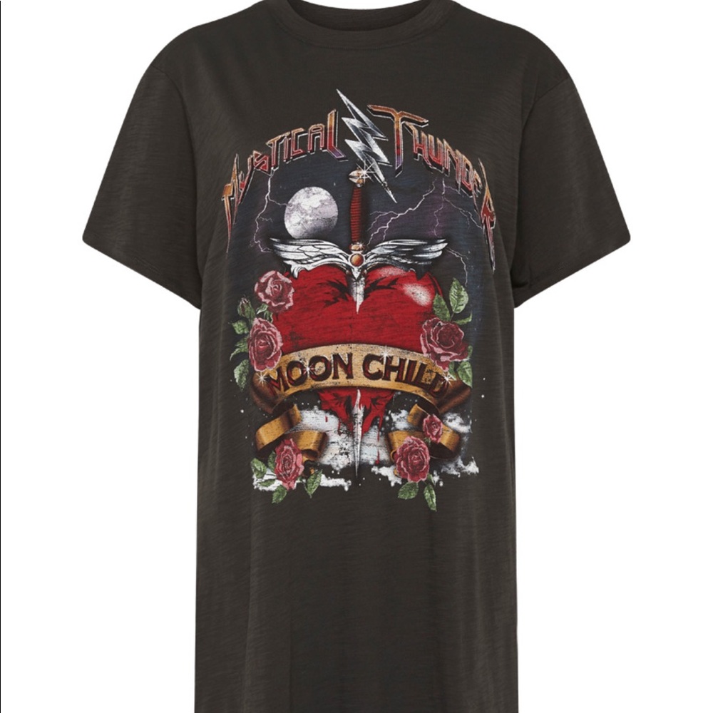 Spell Gypsy Mystical Thunder Oversized Tee